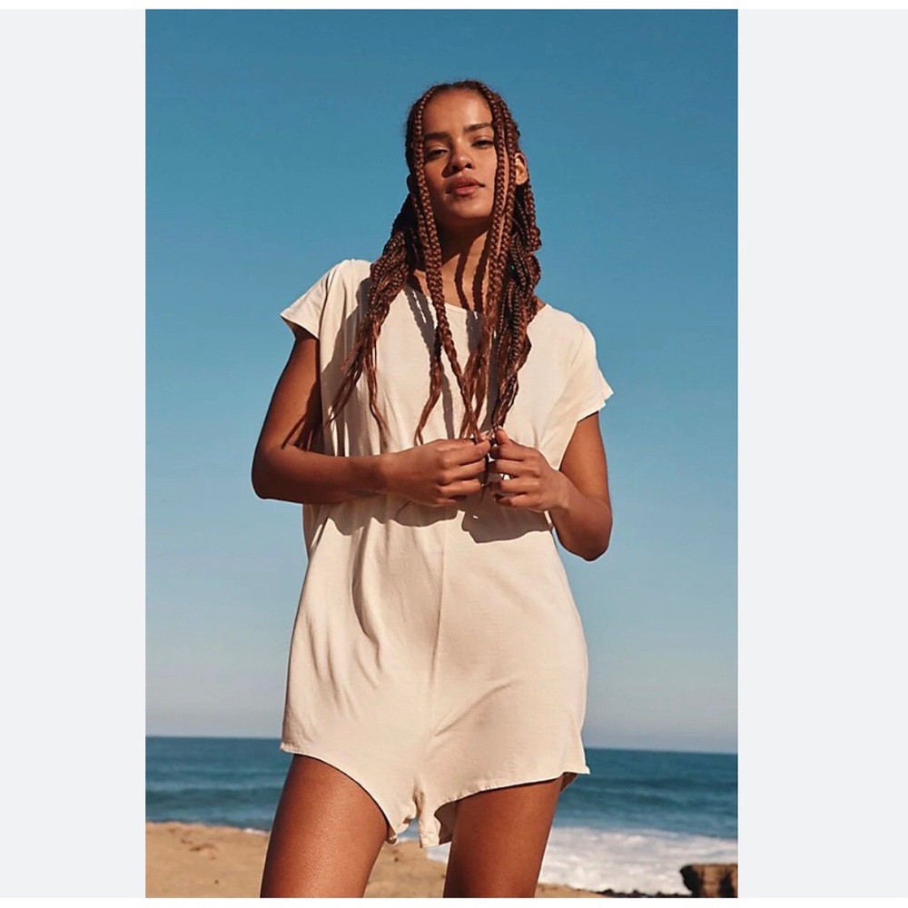 Free People Beach Ice Cream Romper / Swim Cover-Up / Size XS